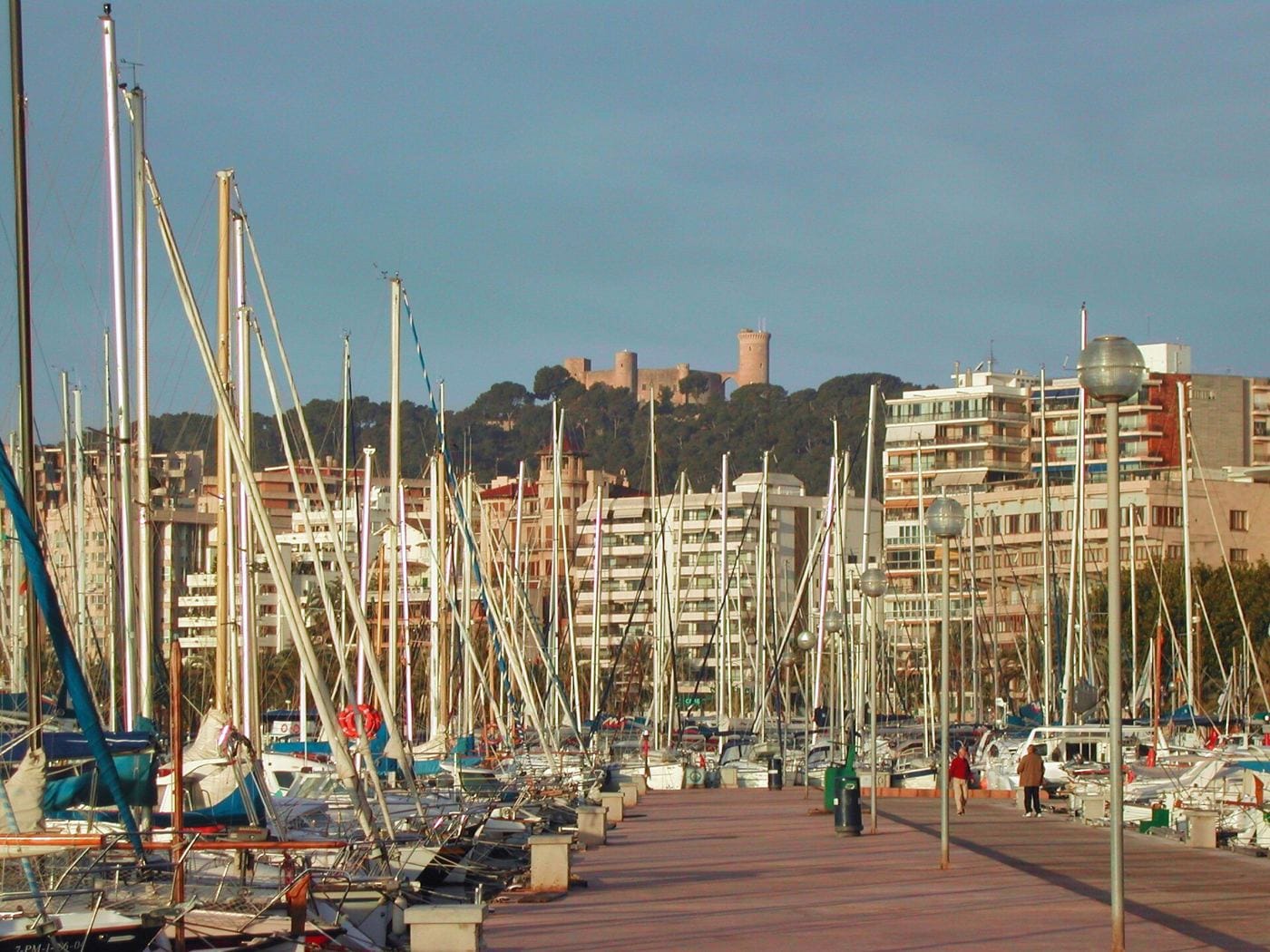 Palma's breakwater, the starting point of the tour